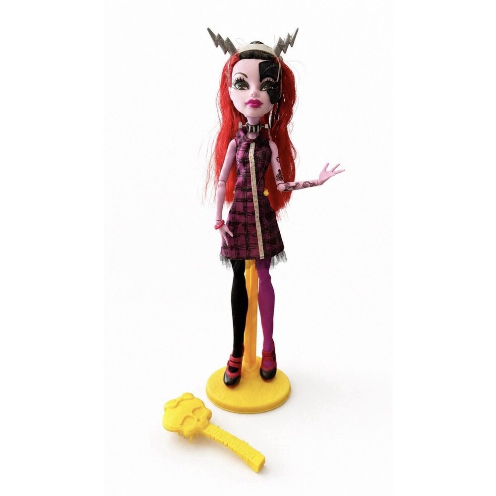 Monster High G1 Freaky Fusion Operetta Doll 2014 Near Complete Mattel No Box